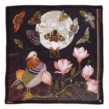 Silk Scarf Sweetly Small Be Magnificent Kueen