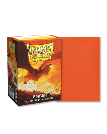 Dragon Shield Dual Matte - Ember