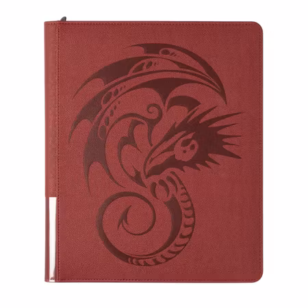 Card Codex Zipster Binder - Regular - Blood Red