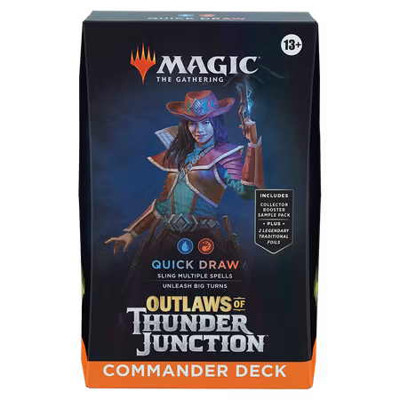 Outlaws of Thunder Junction Commander Deck Quick Draw