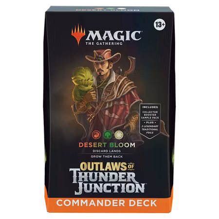 Outlaws of Thunder Junction Commander Deck Desert Bloom