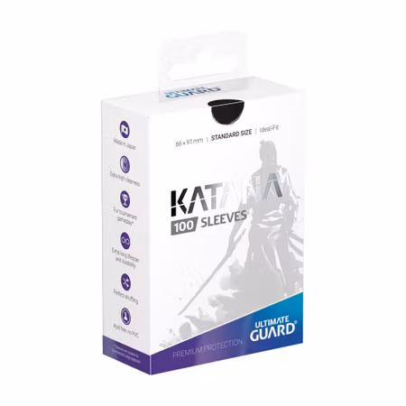 Katana Sleeves Standard Size Black