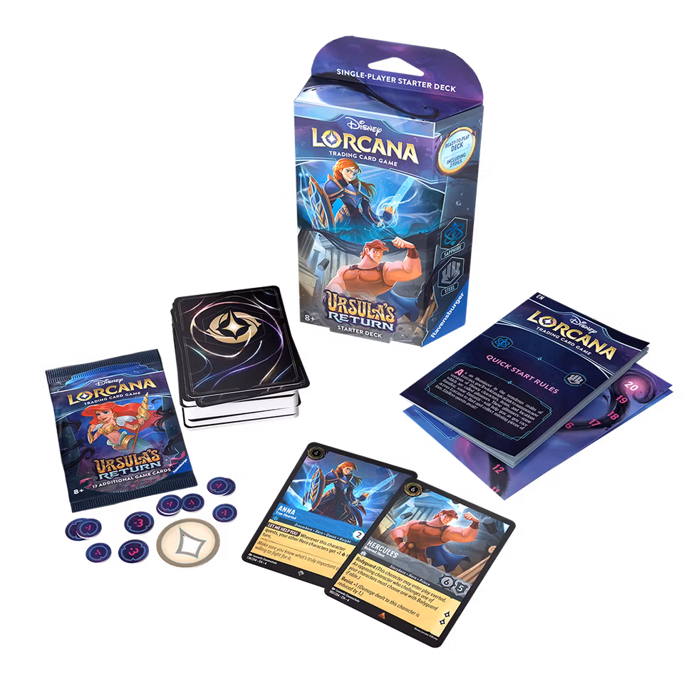 Lorcana - Ursula's Return Starter Deck Sapphire/Steel