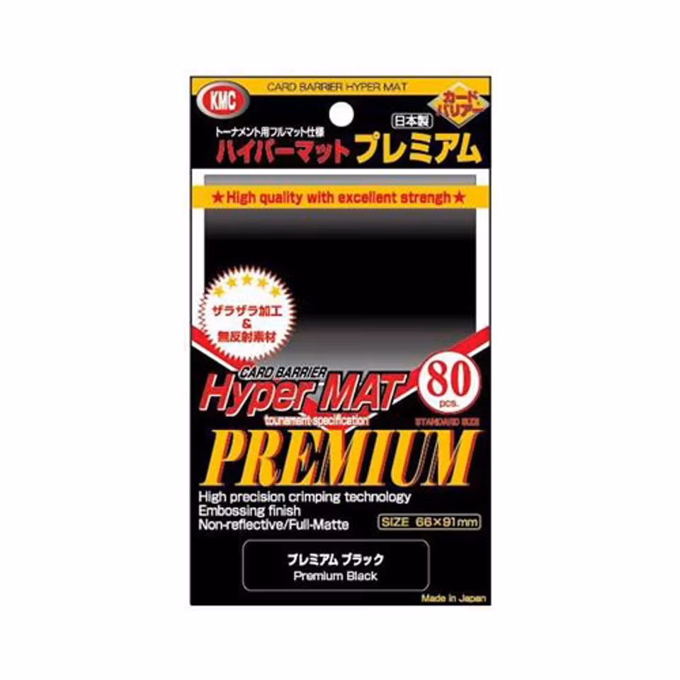 KMC Hyper Mat/Mat Premium Black 80 st