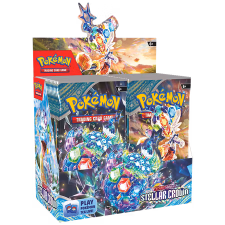 Stellar Crown Booster Box Display