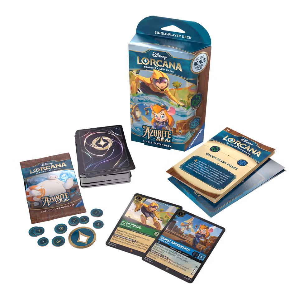Lorcana - Azurite Sea Starter Deck Emerald/Sapphire