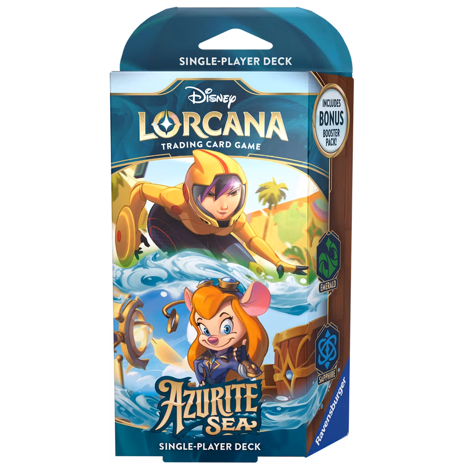 Lorcana - Azurite Sea Starter Deck Emerald/Sapphire