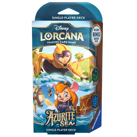 Lorcana - Azurite Sea Starter Deck Emerald/Sapphire
