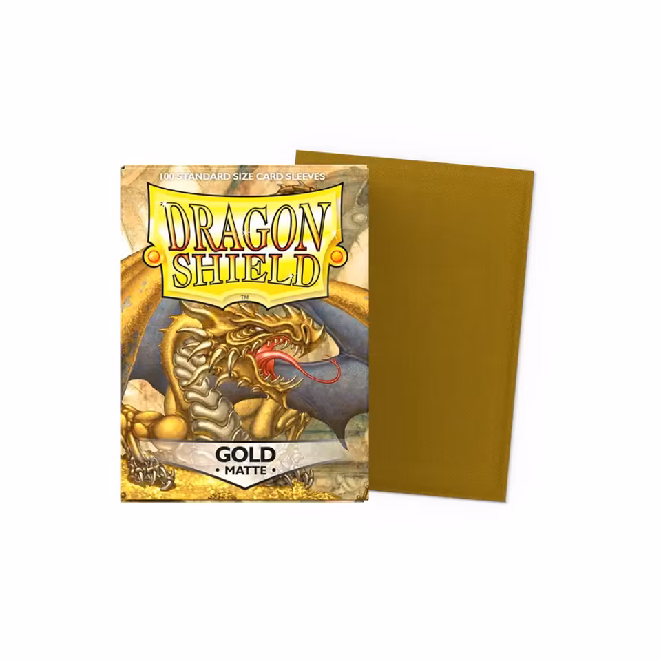 Dragon Shield Matte - Gold