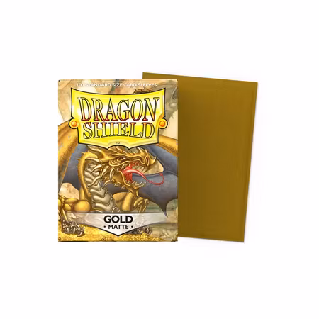 Dragon Shield Matte - Gold