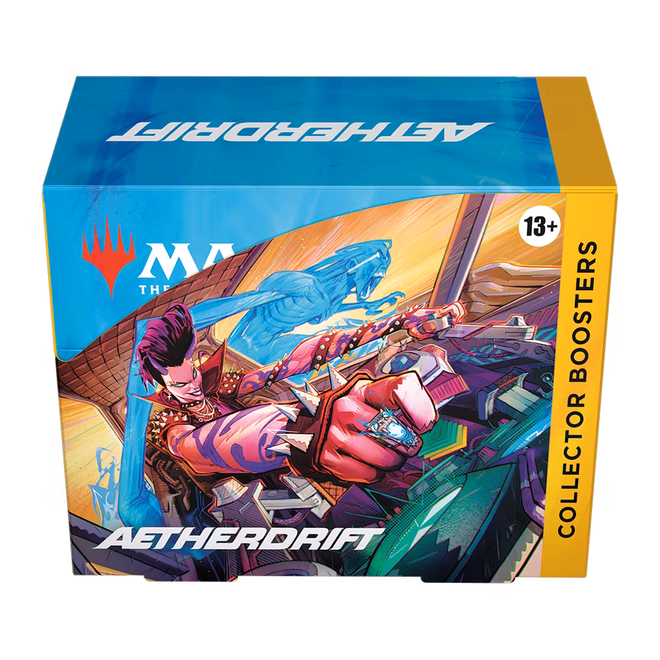 MTG: Aetherdrift Collector Booster Display