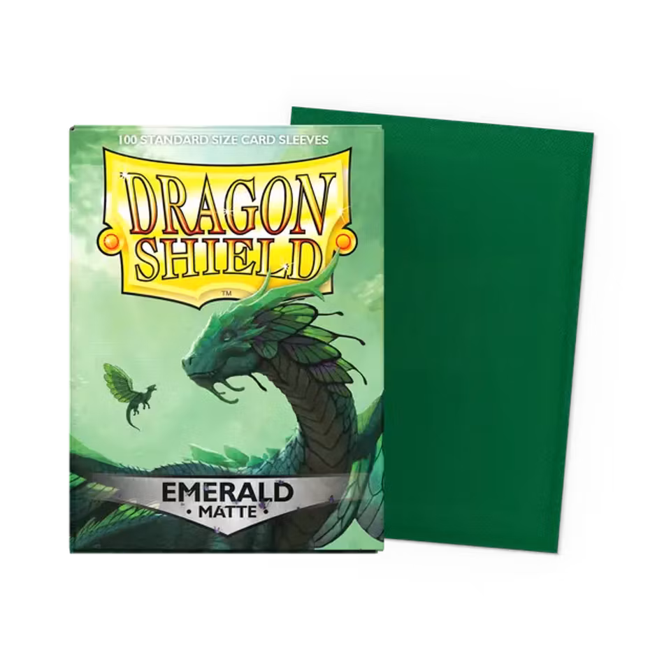 Dragon Shield Matte - Emerald