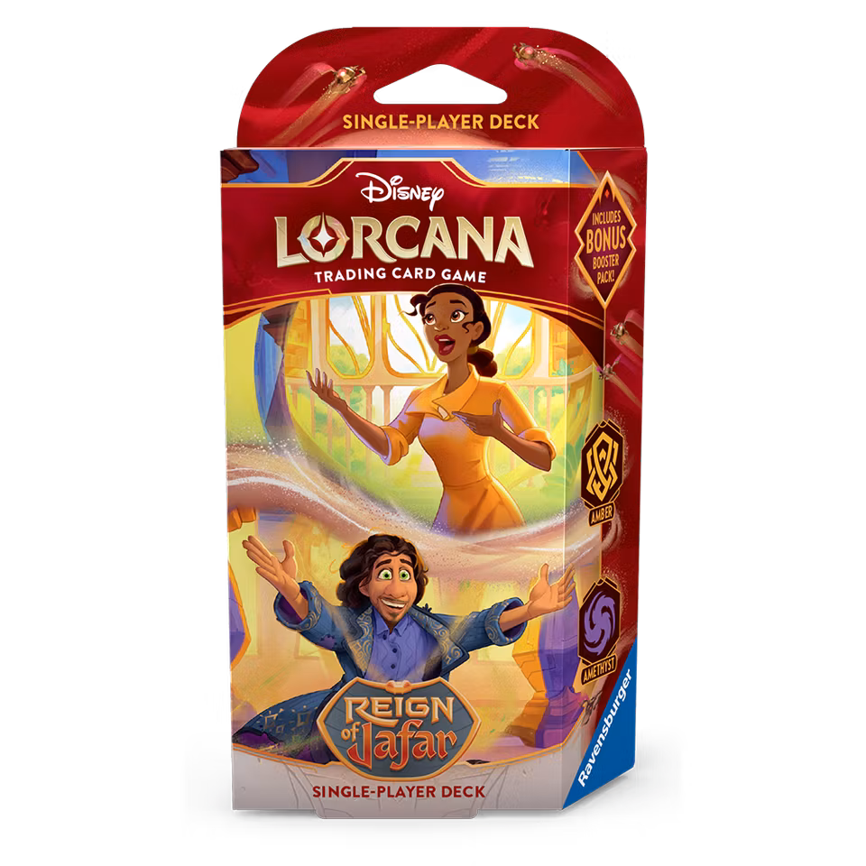 Lorcana Reign of Jafar Starterdeck: Amber/Amethyst