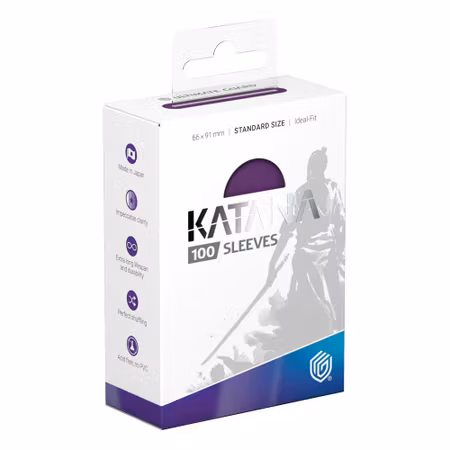 Katana Sleeves Standard Size Iris Bloom