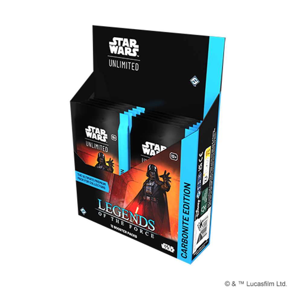 SWU Legends of the Force Carbonite Booster Display