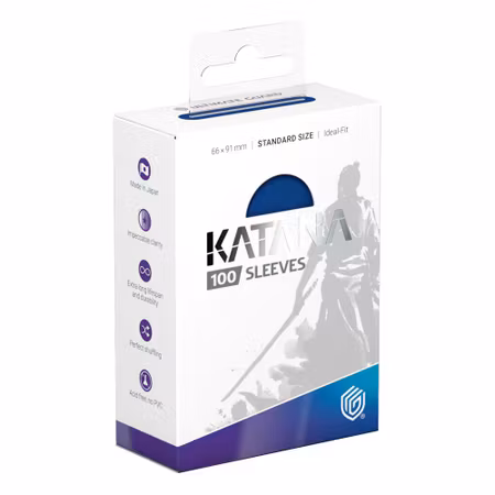 Katana Sleeves Standard Size Blue Bird