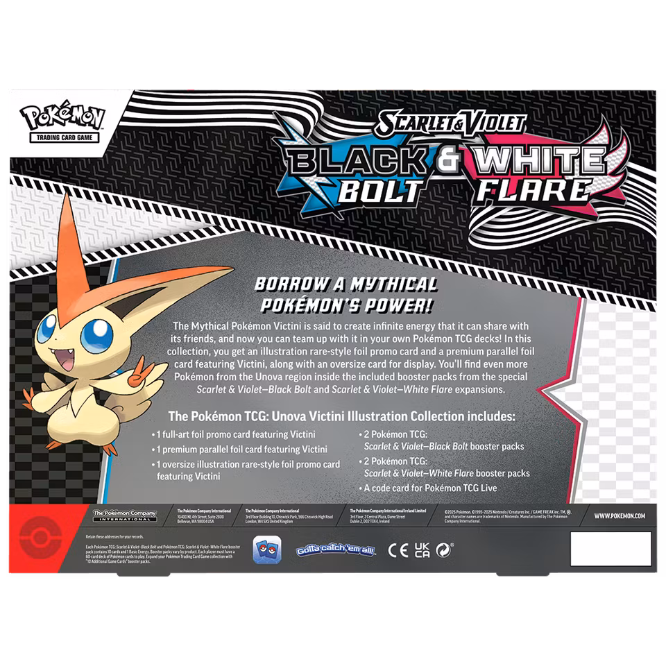 B&W Victini Illustration Rare Collection
