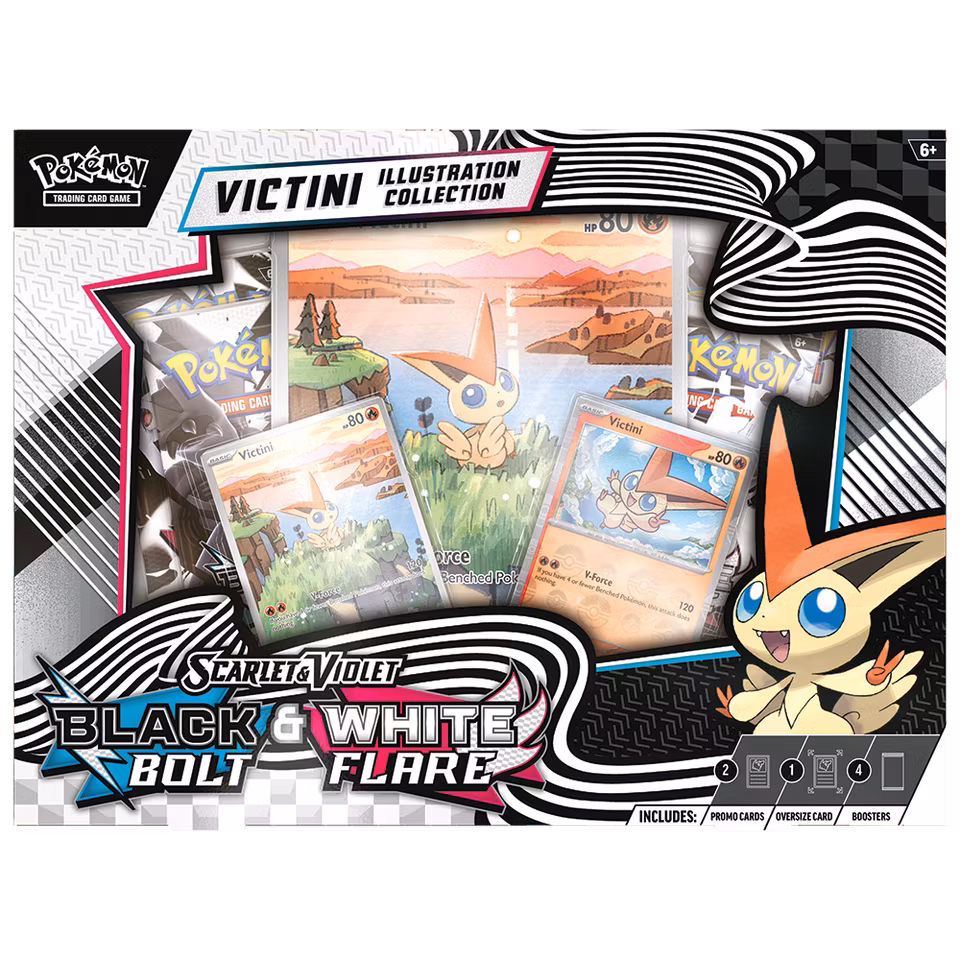 B&W Victini Illustration Rare Collection