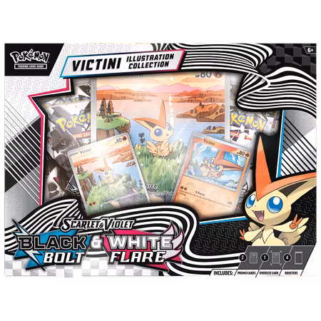 B&W Victini Illustration Rare Collection