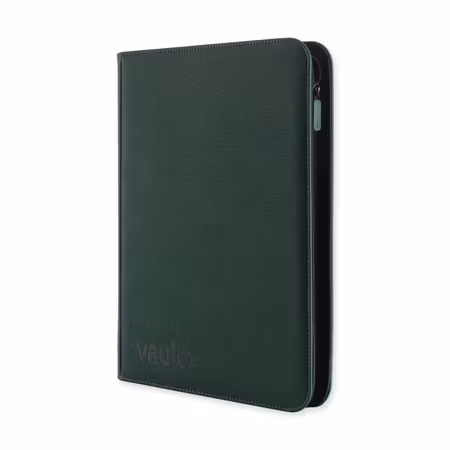VaultX Exo-Tec Zip Binder 9-Pocket Green