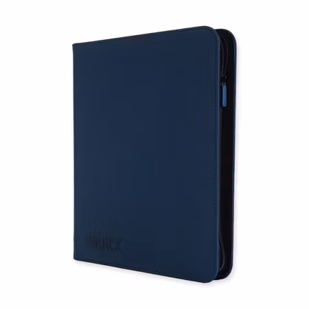 VaultX Exo-Tec Zip Binder 12-Pocket Blue