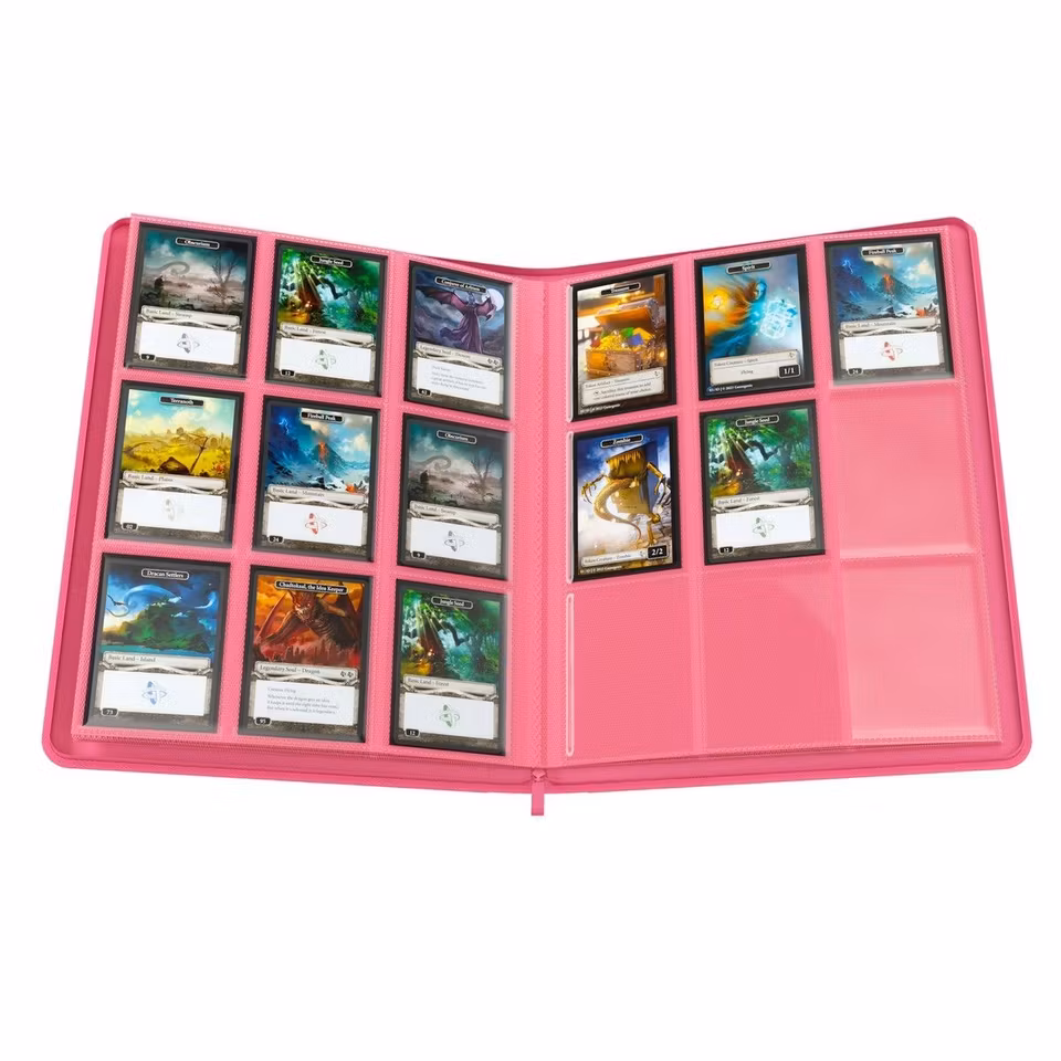 GameGenic Binder Pink 18-pocket 360 cards