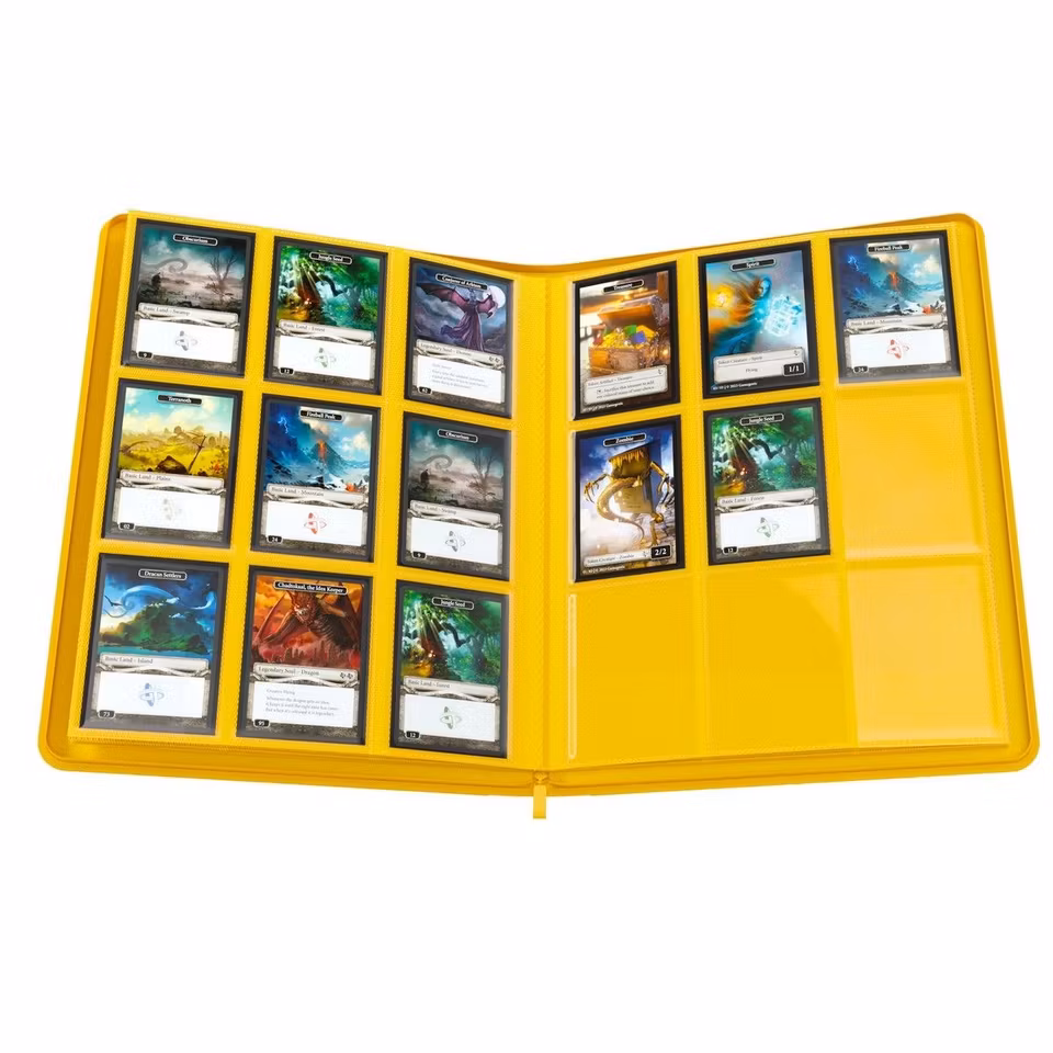 GameGenic Binder Yellow 18-pocket 360 cards