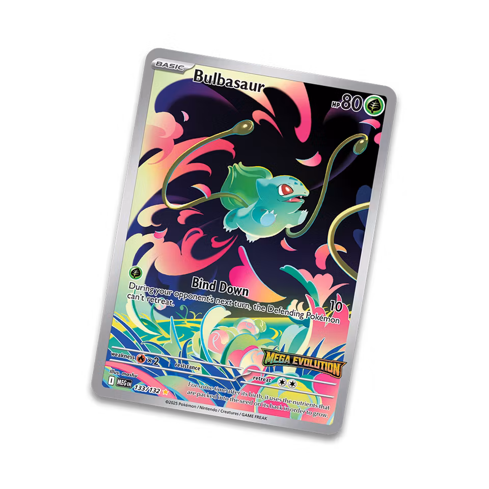 Mega Evolutions Enhanced Booster Display