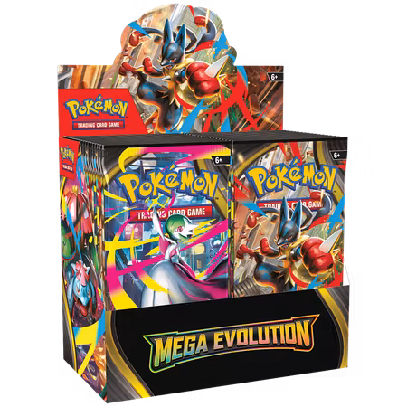 Mega Evolutions Booster Display