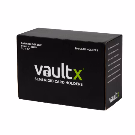 VaultX Semi Rigid Card Holders 200-pack