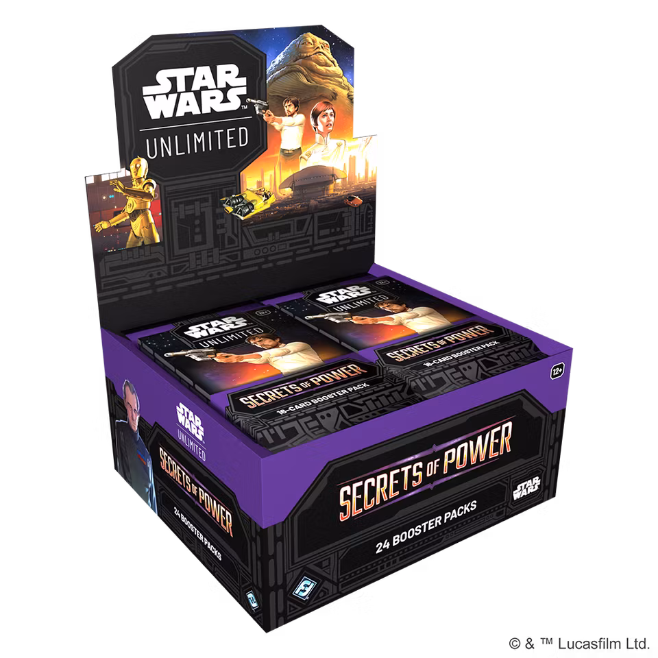 SWU Secrets of Power Booster Display