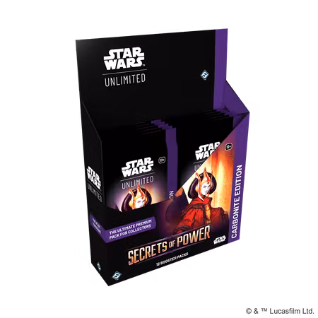 SWU Secrets of Power Carbonite Display