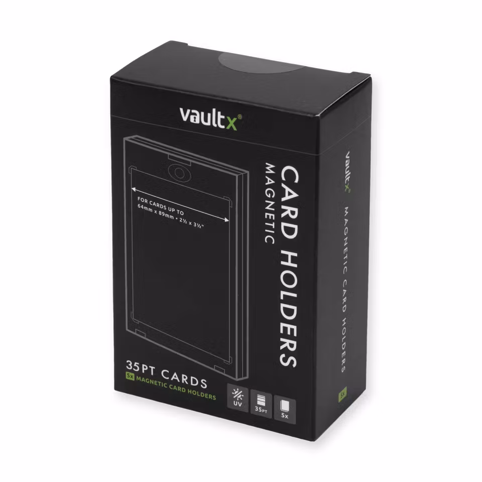 VaultX Magnetic Card Holders 35PT 5-pack