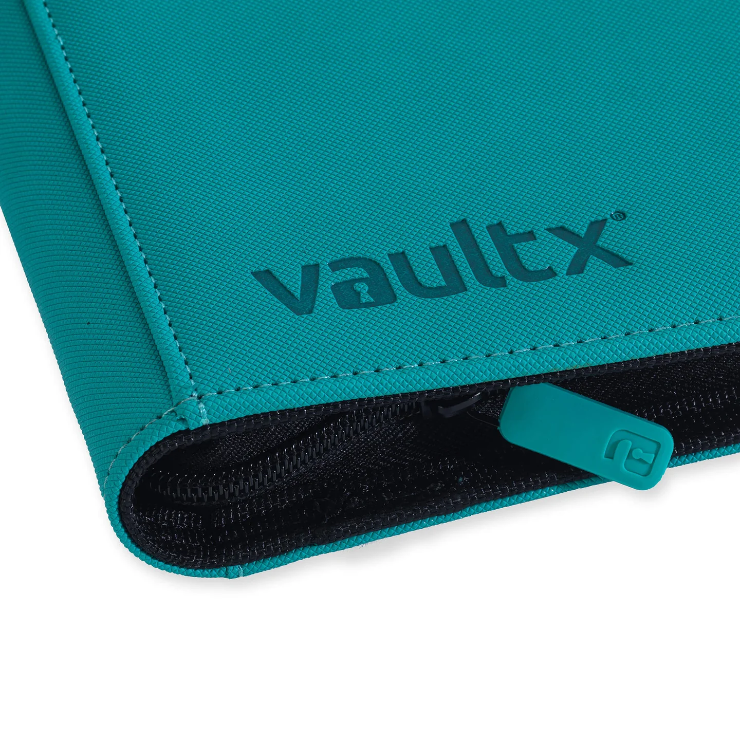 VaultX Exo-Tec Zip Binder 4-Pocket Teal