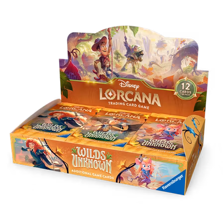 Lorcana: Wilds Unknown Booster Display