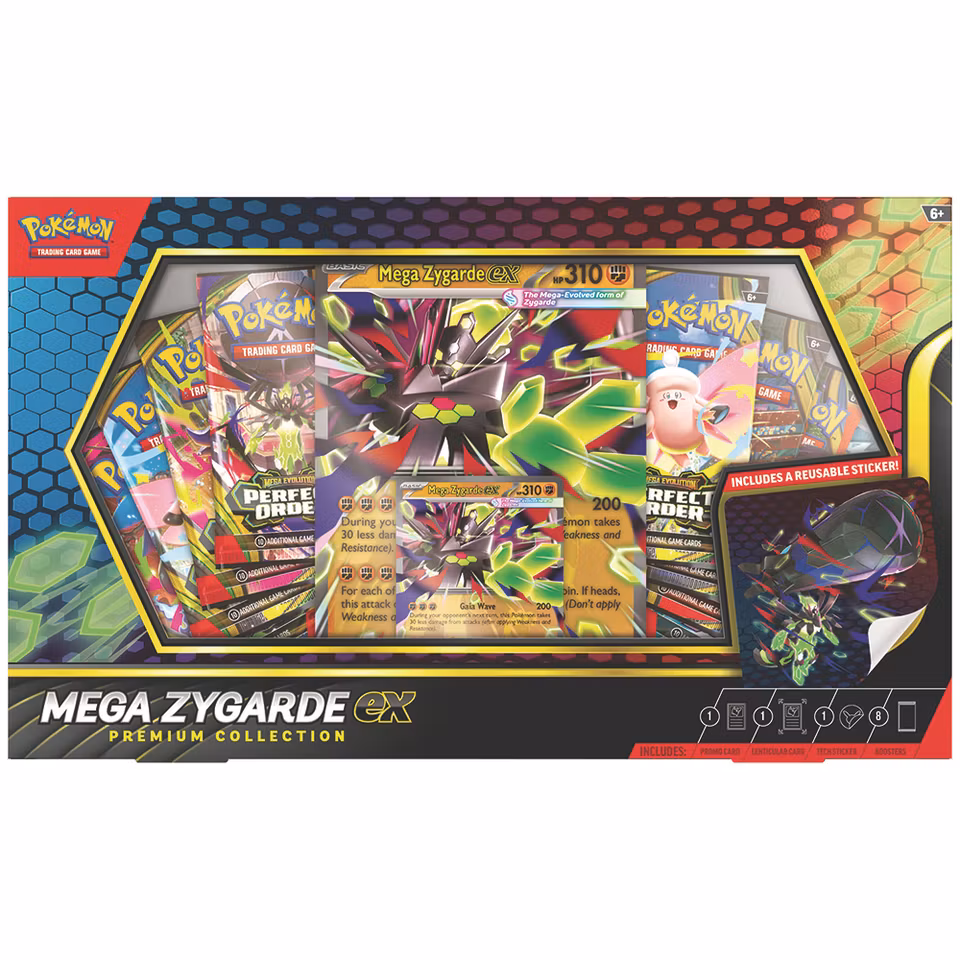 Pokemon Premium EX Mega Zygarde