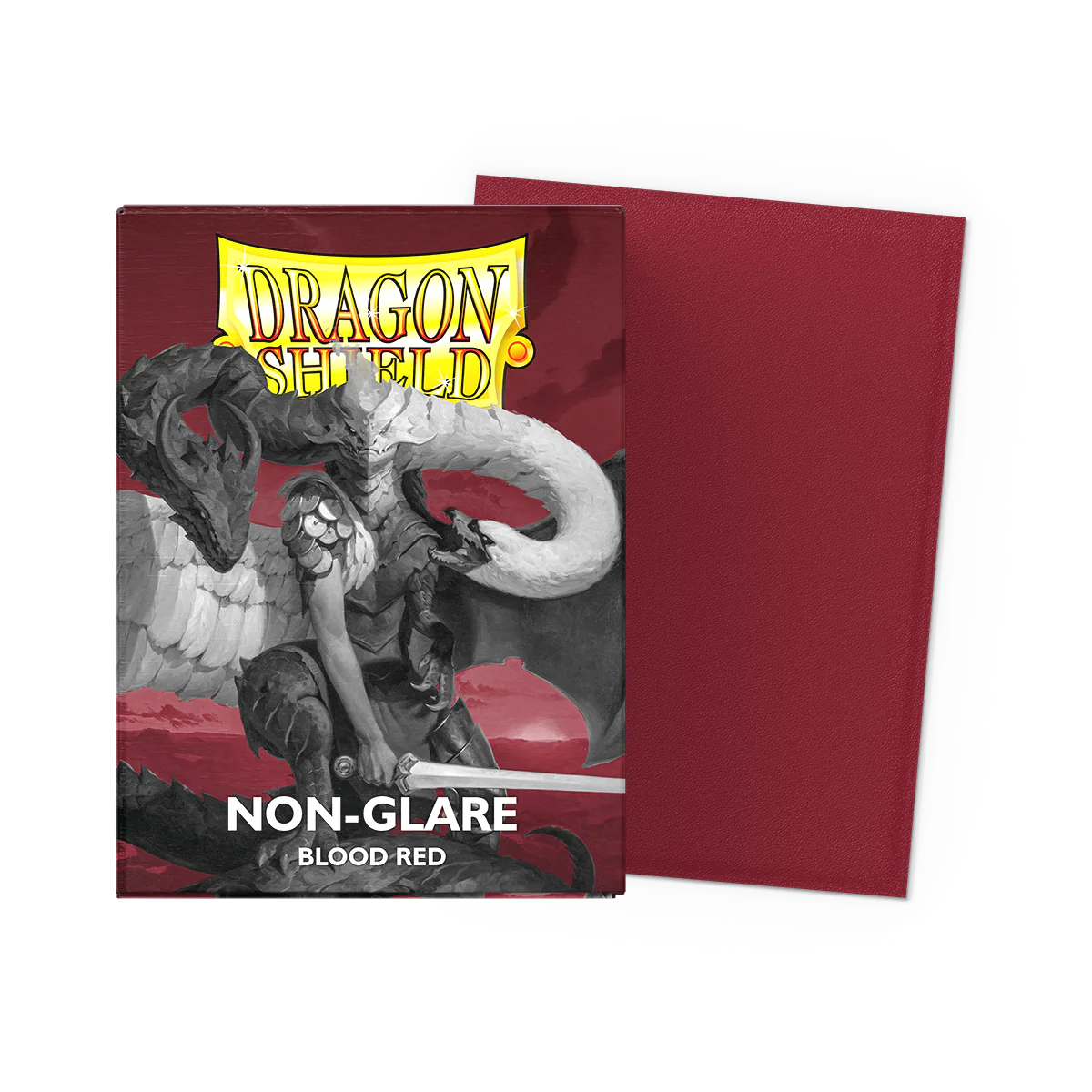Blood Red - Non-Glare - Matte Sleeves