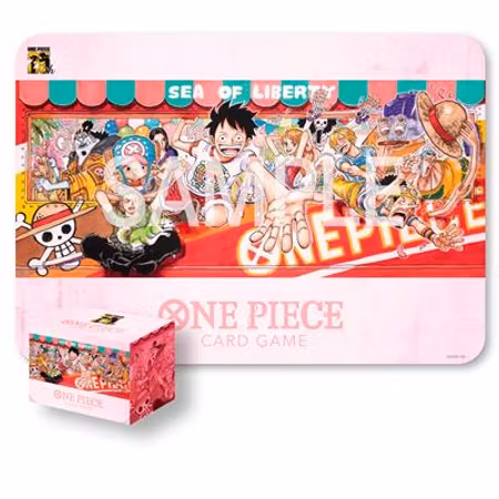One Piece - Playmat and Card Case Set -25th Edition-