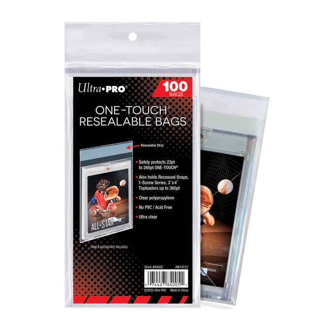 One-Touch Resealable Bags - 100st