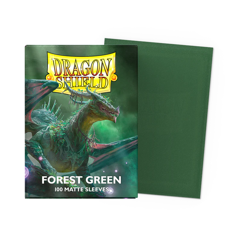 Dragon Shield Matte - Forest Green