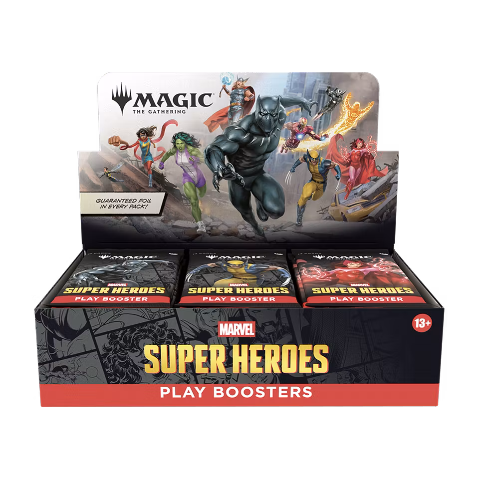 MTG: Marvel Heroes Play Booster Display