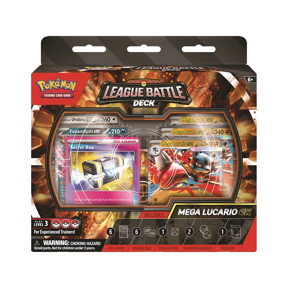 League Battle Deck Mega Lucario