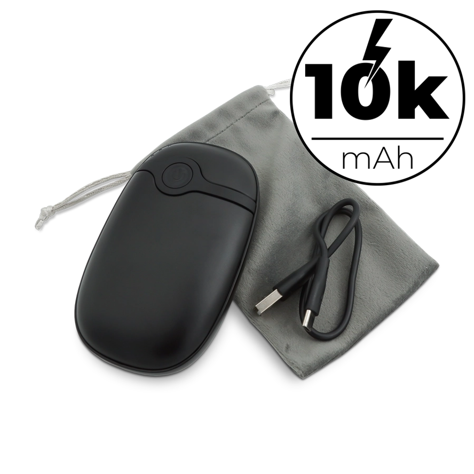 Handvärmare med powerbank 10 000 mAh (överskottsvara, klass 1)