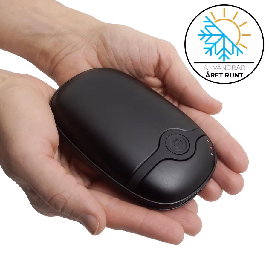Handvärmare med powerbank 10 000 mAh