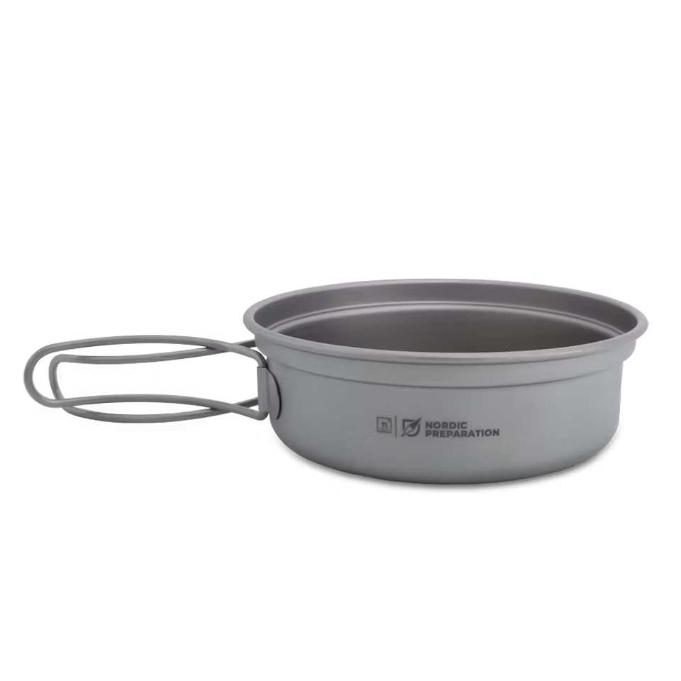 Titankastrull och -stekpanna, 1450 ml