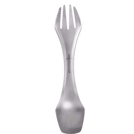 Titanspork med ullfodral
