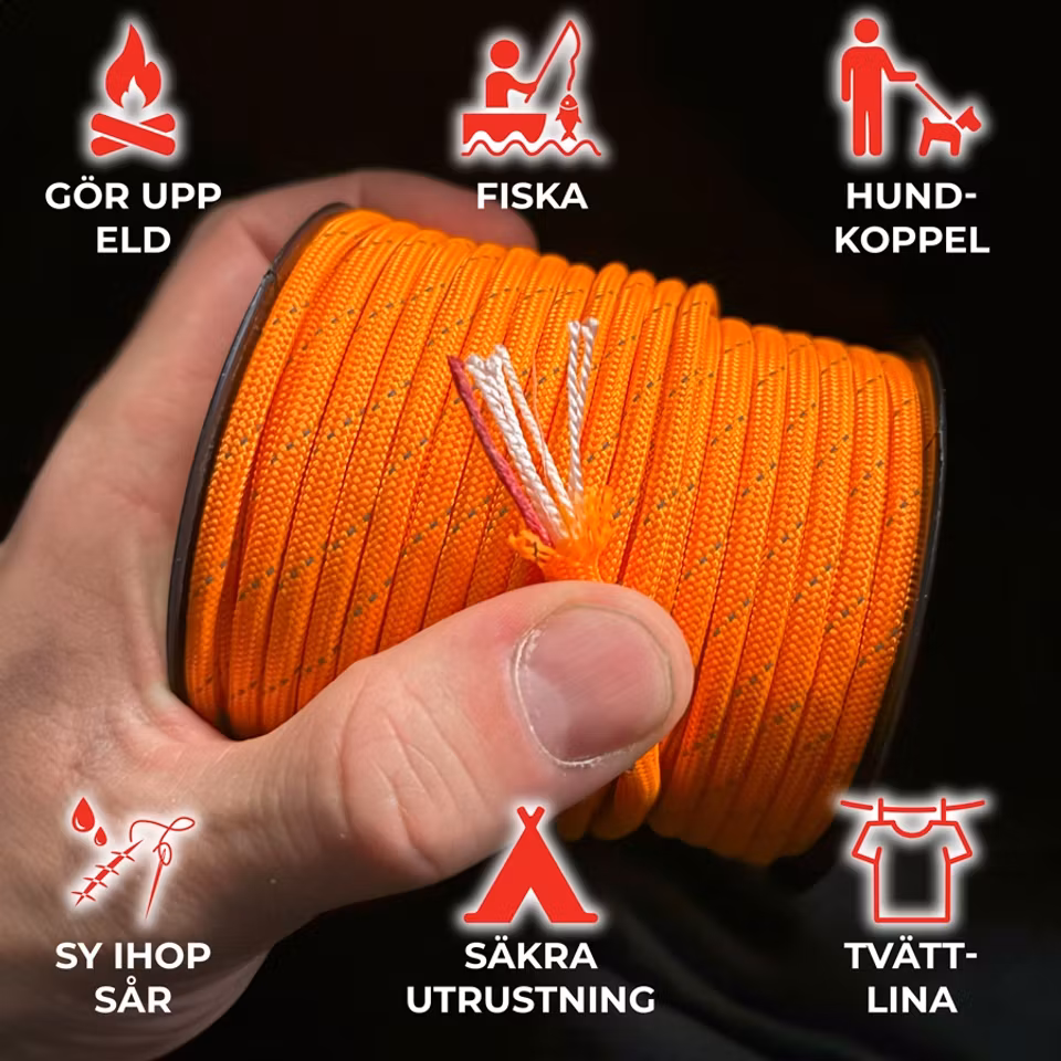 Överlevnadslina 575 – Type III paracord