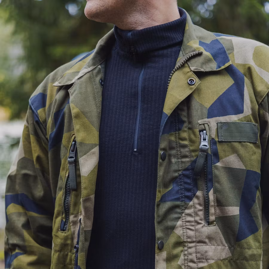 Fältskjorta 90 (svart)