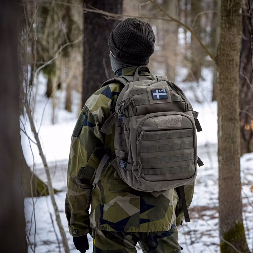 Ryggsäck 22 L (armégrön)
