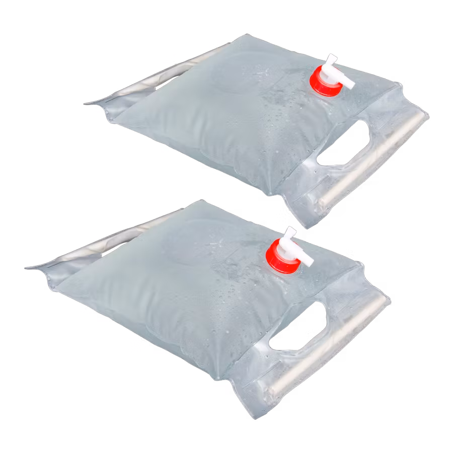Hopfällbar vattendunk 5 liter 2-pack